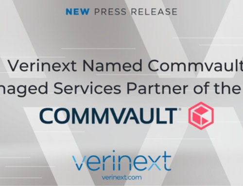 Verinext Named Commvault Managed Services Partner of the Year