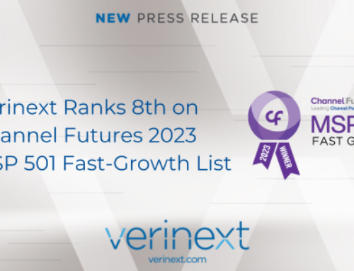 Verinext Ranks 8th on Channel Futures 2023 MSP 501 Fast-Growth List