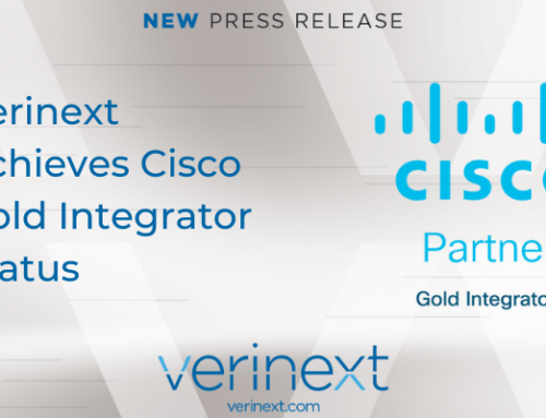 Verinext Achieves Cisco Gold Integrator Status