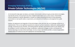Private Cellular Technologies