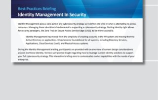 Identity Management in Security