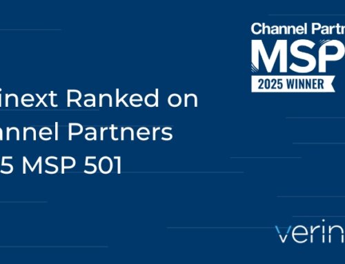 Verinext Ranked on Channel Partners 2025 MSP 501—Tech Industry’s Most Prestigious List of Managed Service Providers Worldwide